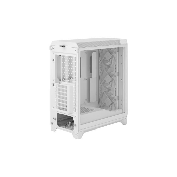 PC Case - FRACTAL DESIGN - Meshify 3 TG - E-ATX (277 mm) - 3 fans - 20 Gbps USB Type C - White
