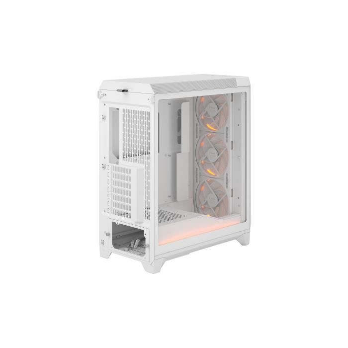 PC Case - FRACTAL DESIGN - Meshify 3 Ambience Pro RGB - E-ATX (277 mm) - 3 fans - 20 Gbps USB Type C - White