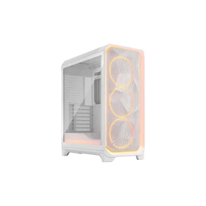 PC Case - FRACTAL DESIGN - Meshify 3 Ambience Pro RGB - E-ATX (277 mm) - 3 fans - 20 Gbps USB Type C - White