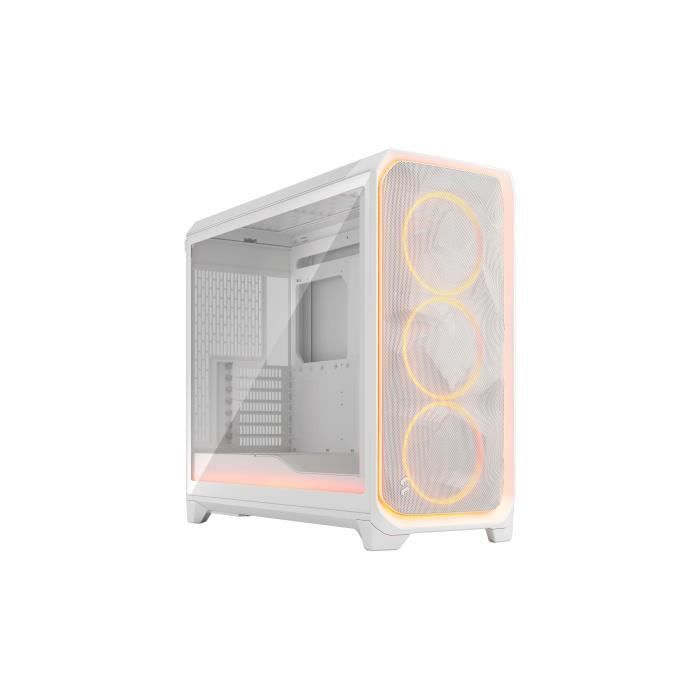PC case - FRACTAL DESIGN - Meshify 3 XL Ambience Pro RGB TG - E-ATX (330 mm) / SSI-EEB / SSI-CEB - 3 fans - USB Type C