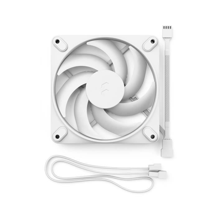 PC Fan - FRACTAL DESIGN - Momentum 12 - FDB - PWM Control - Noise-Reducing Swept Blades - White