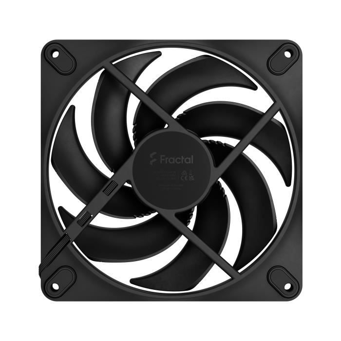 PC Fan - FRACTAL DESIGN - Momentum 14 - FDB - PWM Control - Noise-Reducing Swept Blades - Black