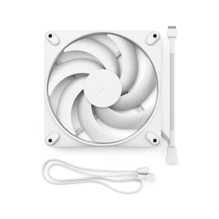 PC Fan - FRACTAL DESIGN - Momentum 14 - FDB - PWM Control - Noise-Reducing Swept Blades - White