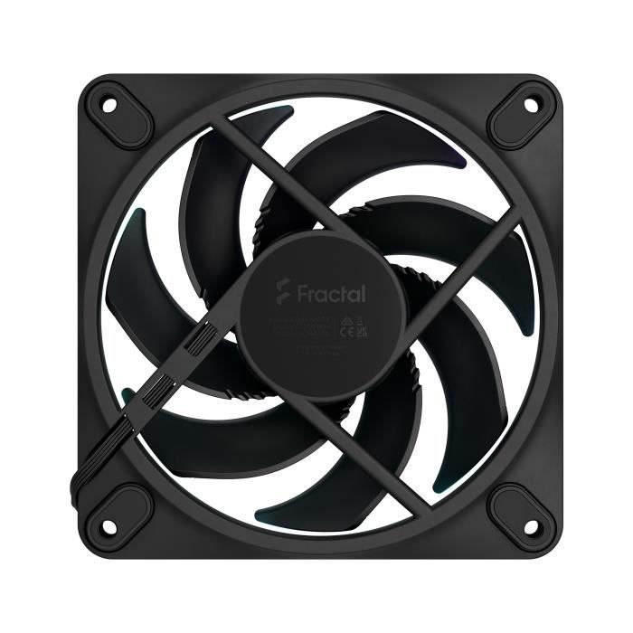 PC Fan - FRACTAL DESIGN - Momentum 12 RGB - 3 packs - FDB - ARGB Gen 2 light ring - PWM control