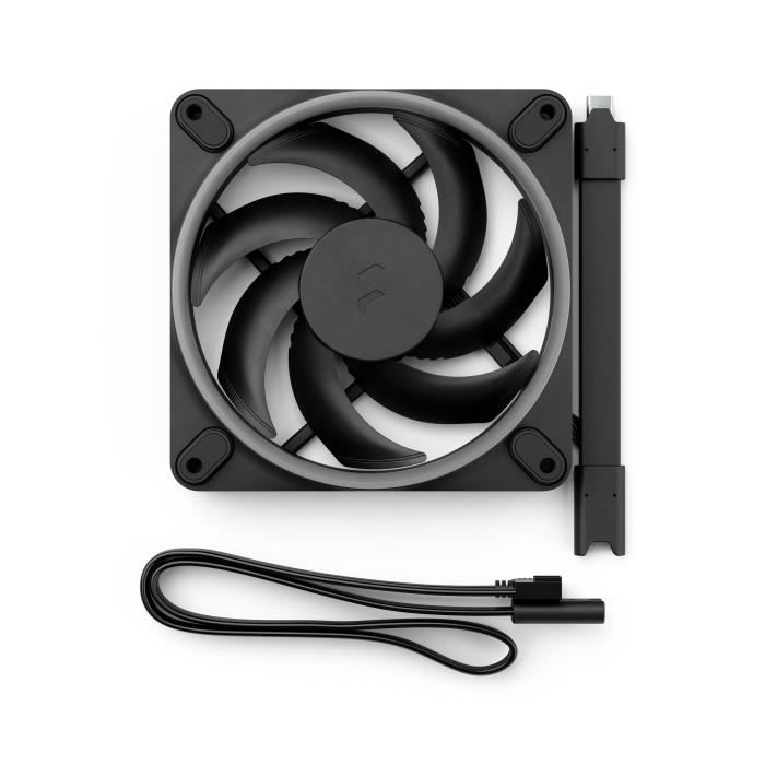 PC Fan - FRACTAL DESIGN - Momentum 12 RGB - 3 packs - FDB - ARGB Gen 2 light ring - PWM control