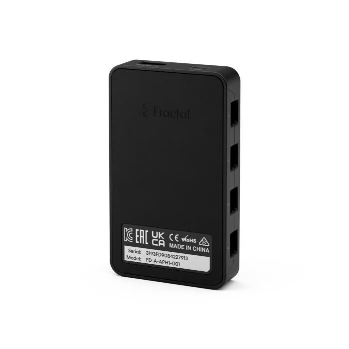 PC Case - FRACTAL DESIGN - Adjust Pro Hub - Micro-USB - Up to 16 ARGB Gen 2 Devices - PC with Internal USB 2.0 Header - Black