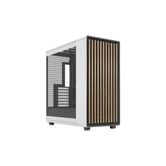 PC case - FRACTAL DESIGN - North XL RC Chalk White TG - White - ATX - USB 3.1 Gen 2 Type-C - 2xUSB 3.0