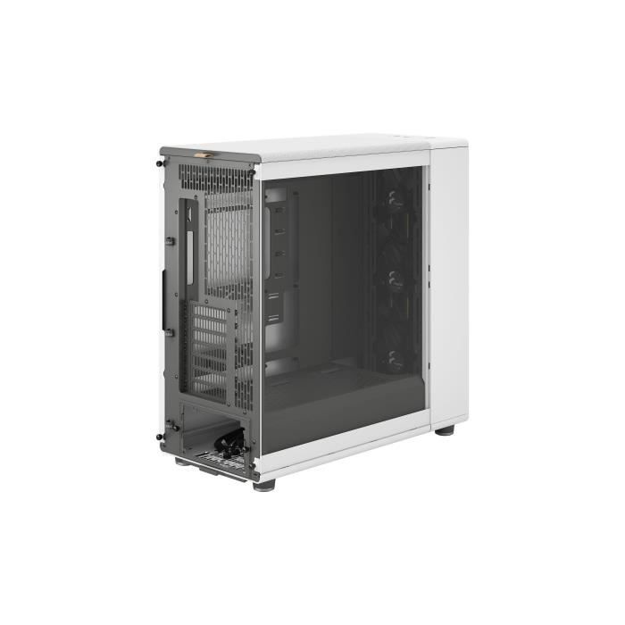 PC case - FRACTAL DESIGN - North XL RC Chalk White TG - White - ATX - USB 3.1 Gen 2 Type-C - 2xUSB 3.0
