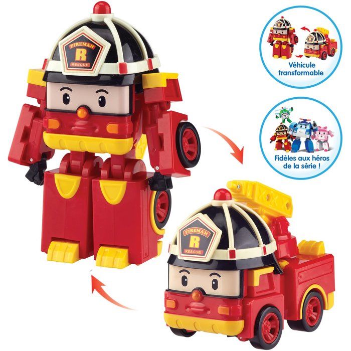 SILVERLIT - ROBOCAR TRANSFORMABLE VEHICLE ROY