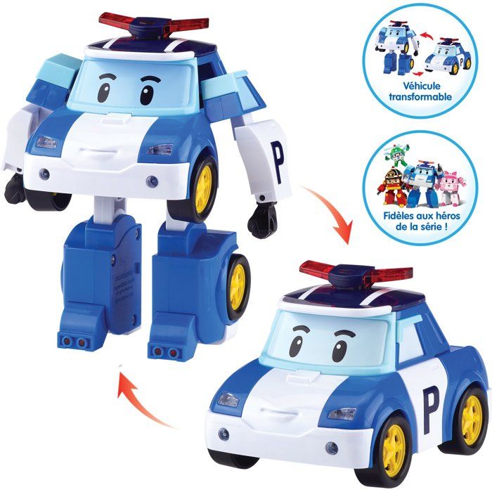 SILVERLIT - POLISHED TRANSFORMABLE VEHICLE ROBOCAR