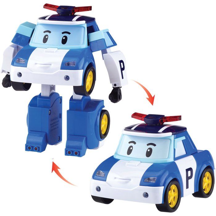 SILVERLIT - POLISHED TRANSFORMABLE VEHICLE ROBOCAR