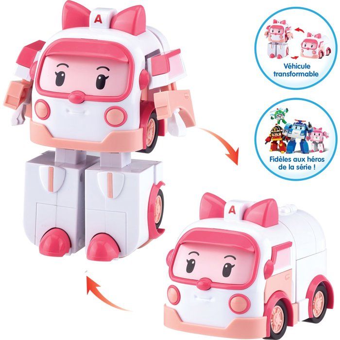 SILVERLIT - TRANSFORMABLE AMBER ROBOCAR