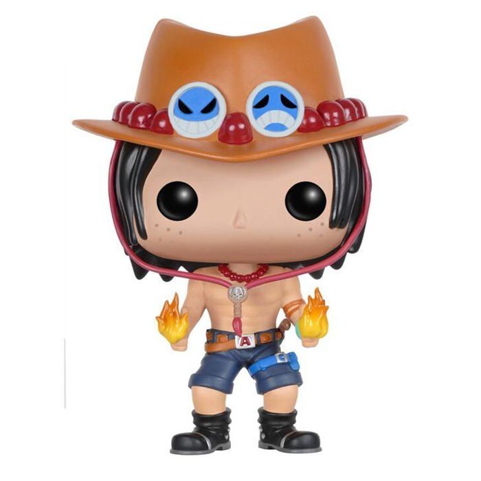 Figurine - Funko - Portgas D. Ace - 10 cm - One Piece - Pop! Collection