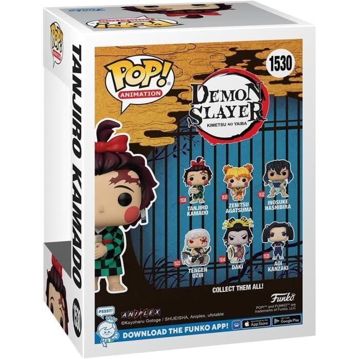 Figure - FUNKO - Tanjiro No 1530 - Multicolor - Vinyl - 10 cm
