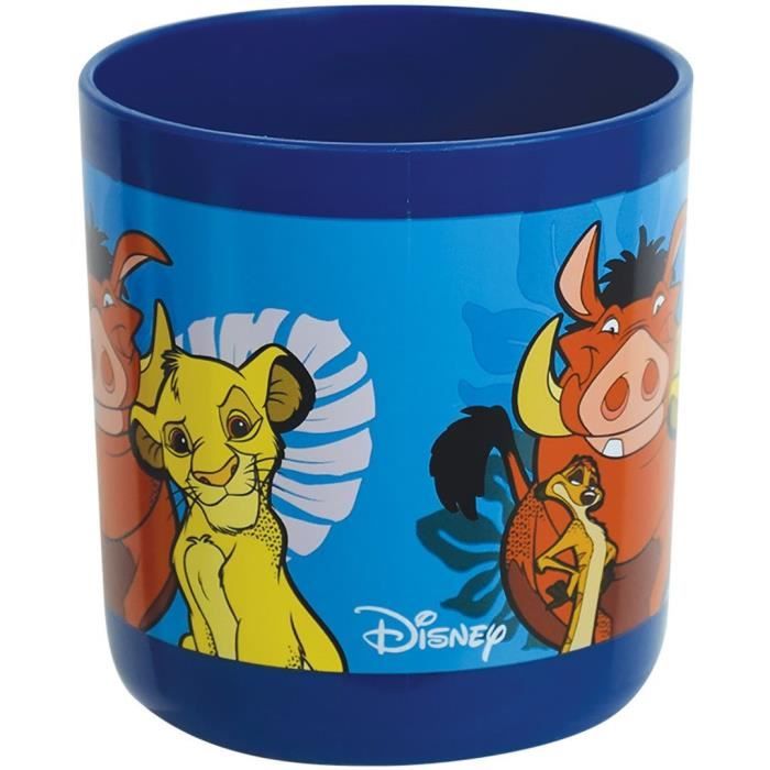 Disney The Lion King Tableware Set - FUN HOUSE - 006360 - Glass, Soup Plate, Flat Plate, Mug, Water Bottle, Snack Box Cutlery