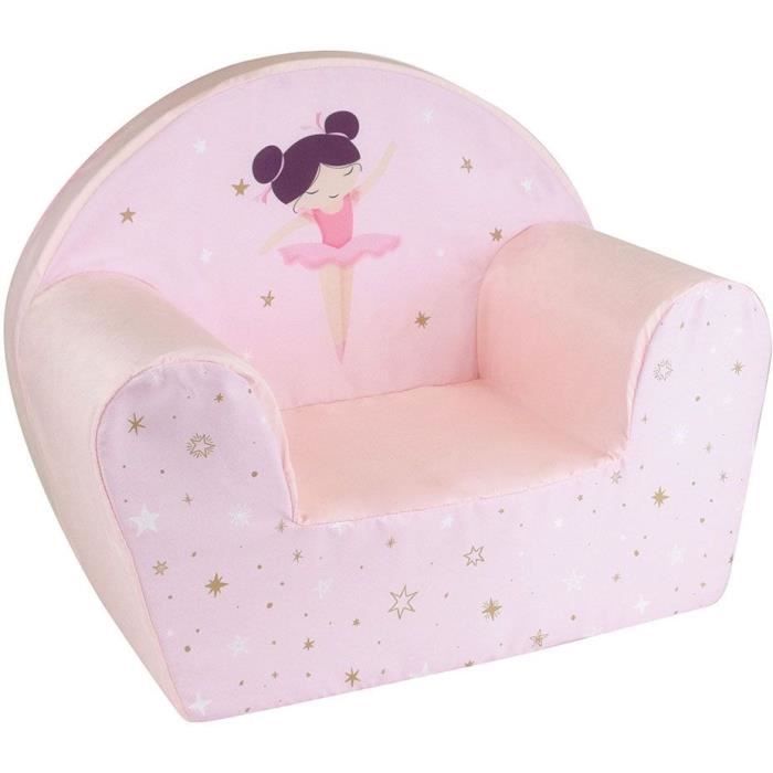 FUN HOUSE Dancer Ballerina Club armchair - W.52 x D.33 x H.42 cm - For children guaranteed French origin