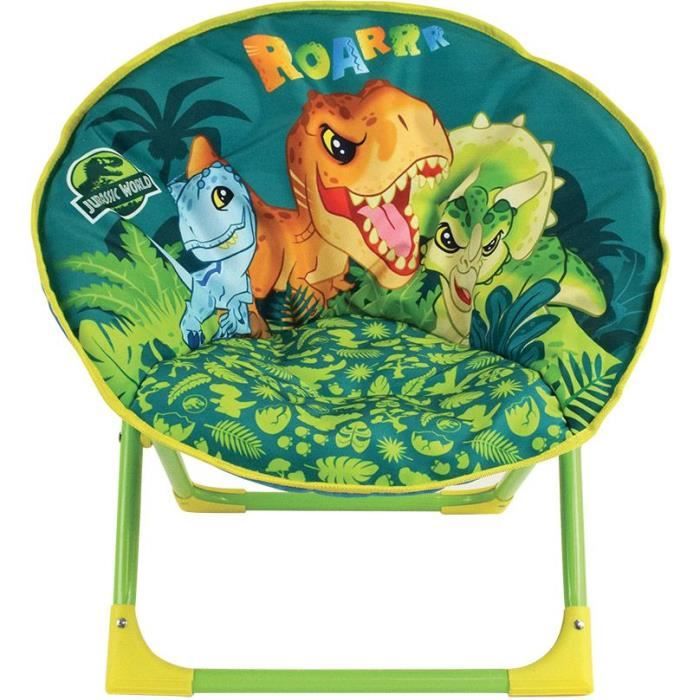 FUN HOUSE JURASSIC WORLD Seat moon dinosaurs - Foldable - H.47 x W.54 x D.42 cm - For children