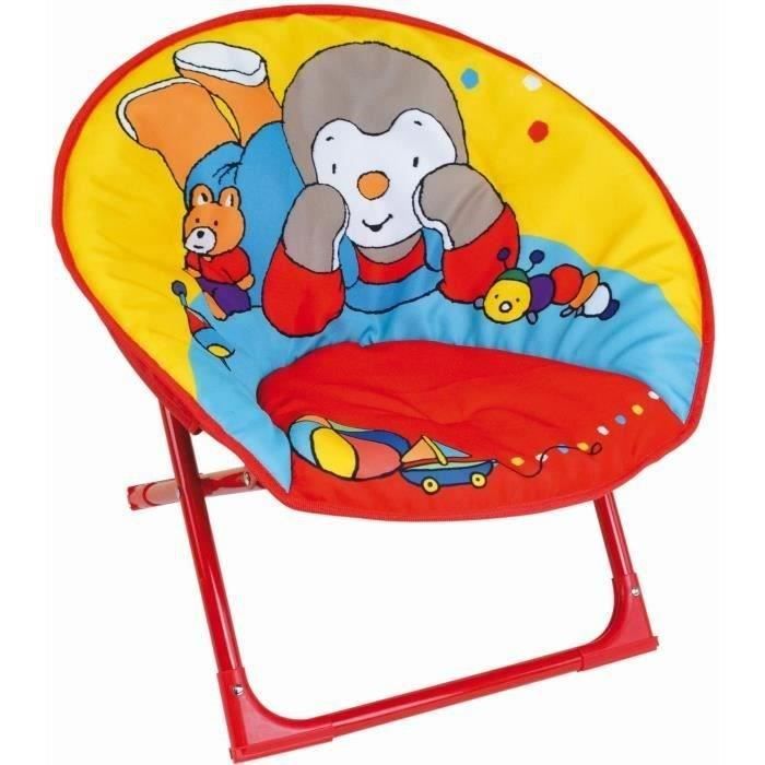 FUN HOUSE T'CHOUPI Moon seat - Foldable - H.47 x W.54 x D.42 cm - For children