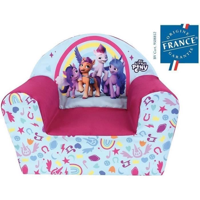 Zipp Sunny Pipp Izz MY LITTLE PONY club chair - Fun House - L.52 x D.33 x H.42 cm - origin France