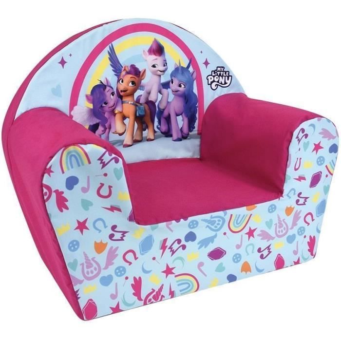 Zipp Sunny Pipp Izz MY LITTLE PONY club chair - Fun House - L.52 x D.33 x H.42 cm - origin France