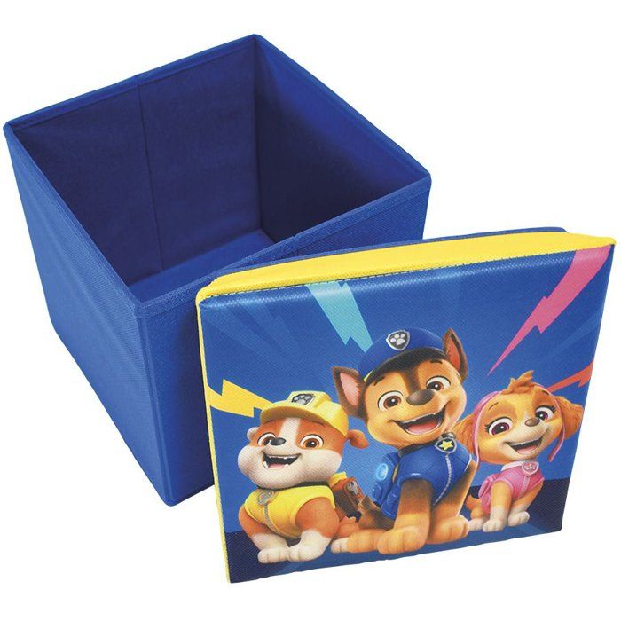 Table and Storage Stool Set - Paw Patrol - FUN HOUSE - Foldable - Children's Furniture
