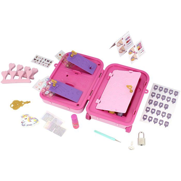 My Secret Manicure Case - FUNLOCKETS - 20 Surprises - Ages 6 and up