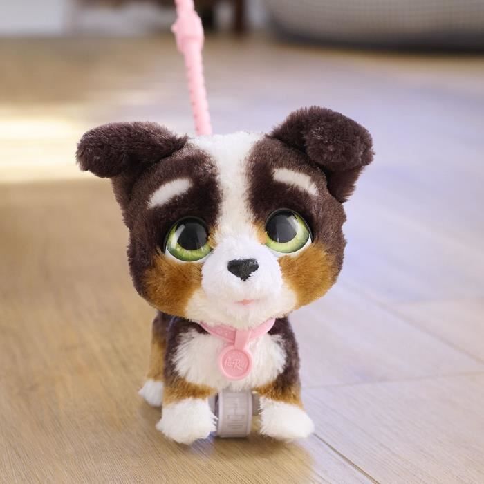 Interactive toy - FURREAL FRIENDS - Large Walking Puppy 23 cm - Interactive animal with leash