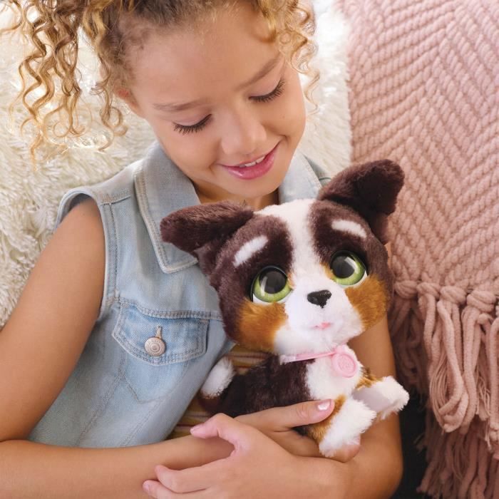 Interactive toy - FURREAL FRIENDS - Large Walking Puppy 23 cm - Interactive animal with leash