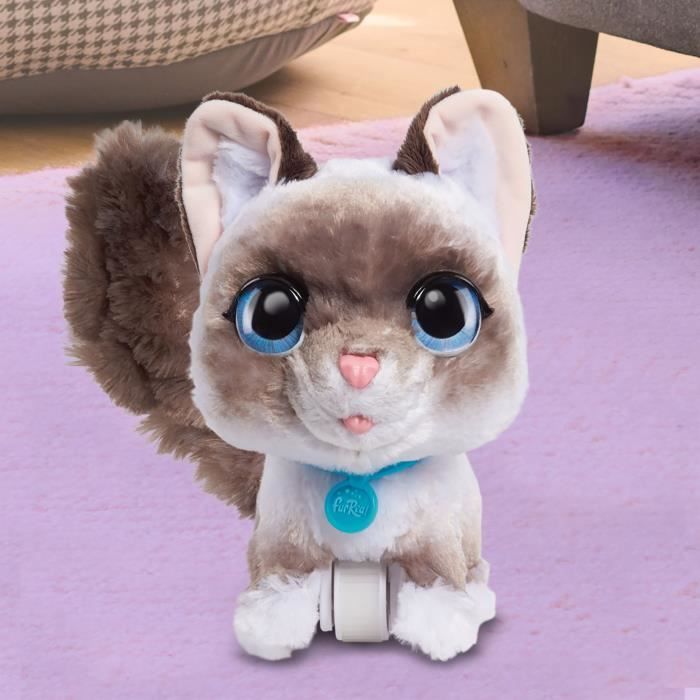 Interactive toy - FURREAL FRIENDS - Kitten Grand Walker 23 cm - Interactive animal with leash