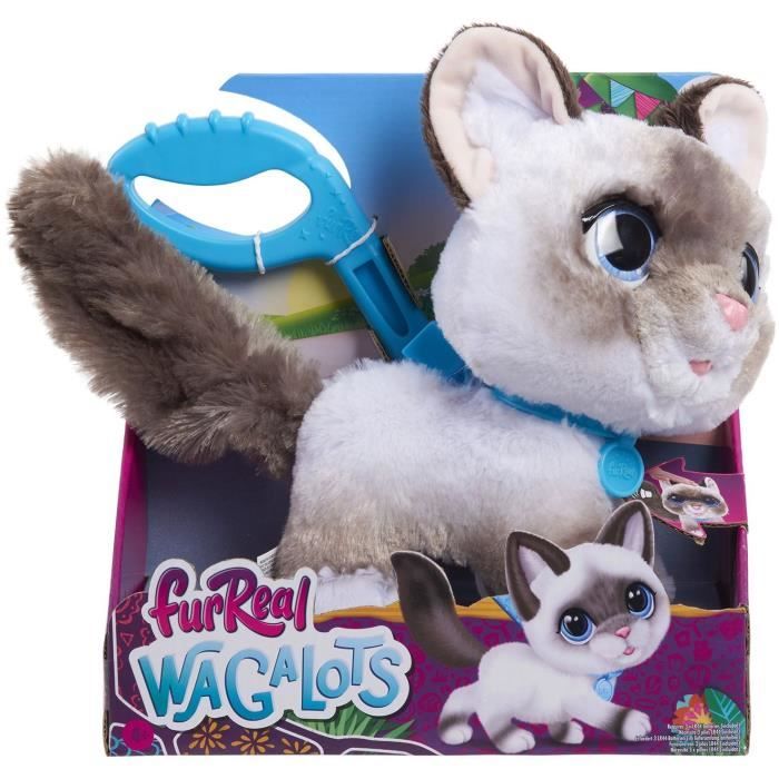 Interactive toy - FURREAL FRIENDS - Kitten Grand Walker 23 cm - Interactive animal with leash