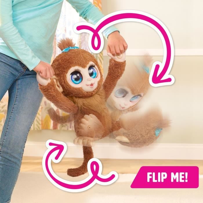 Interactive Toy - FURREAL FRIENDS - Peanut the Monkey - Over 100 Reactions, Walks, Balances & Cuddles