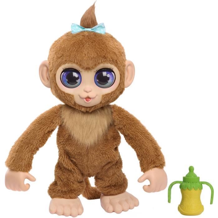 Interactive Toy - FURREAL FRIENDS - Peanut the Monkey - Over 100 Reactions, Walks, Balances & Cuddles