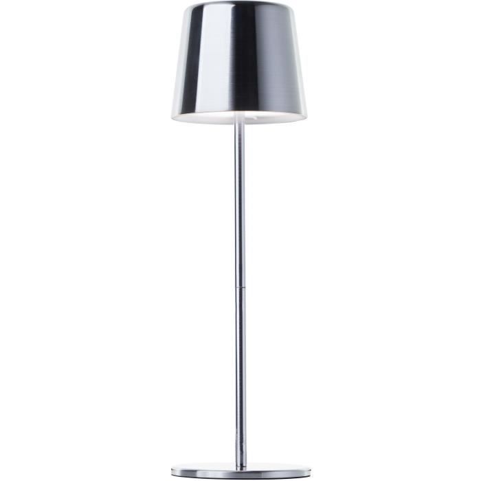 Outdoor table lamp - BRILLIANT - XAANA - Rechargeable - Chrome - LED - 2W - 160lm - CCT - DIM - USB - IP44