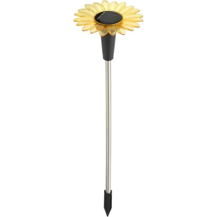 GALIX G4460 solar light decoration - Sunflower shape - H44cm