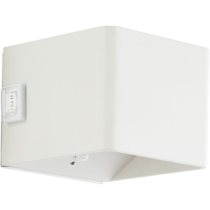 Magnetic outdoor wall light - ISEO - BRILLIANT - Rechargeable - White - LED - Detector - 4W - 300lm - 3000K - USB