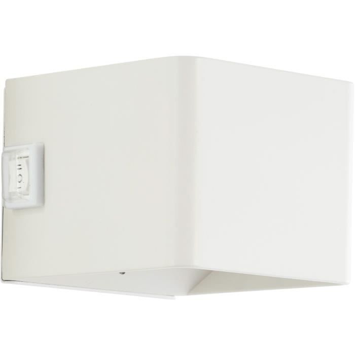 Magnetic outdoor wall light - ISEO - BRILLIANT - Rechargeable - White - LED - Detector - 4W - 300lm - 3000K - USB