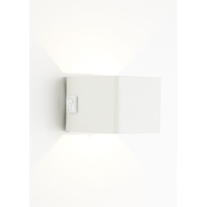 Magnetic outdoor wall light - ISEO - BRILLIANT - Rechargeable - White - LED - Detector - 4W - 300lm - 3000K - USB