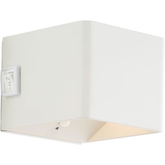 Magnetic outdoor wall light - ISEO - BRILLIANT - Rechargeable - White - LED - Detector - 4W - 300lm - 3000K - USB