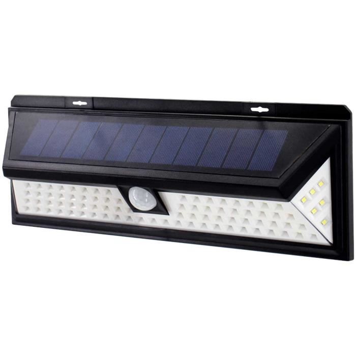 Solar wall spotlight - GALIX - G4565 - Very bright with presence detector - 300 Lumens