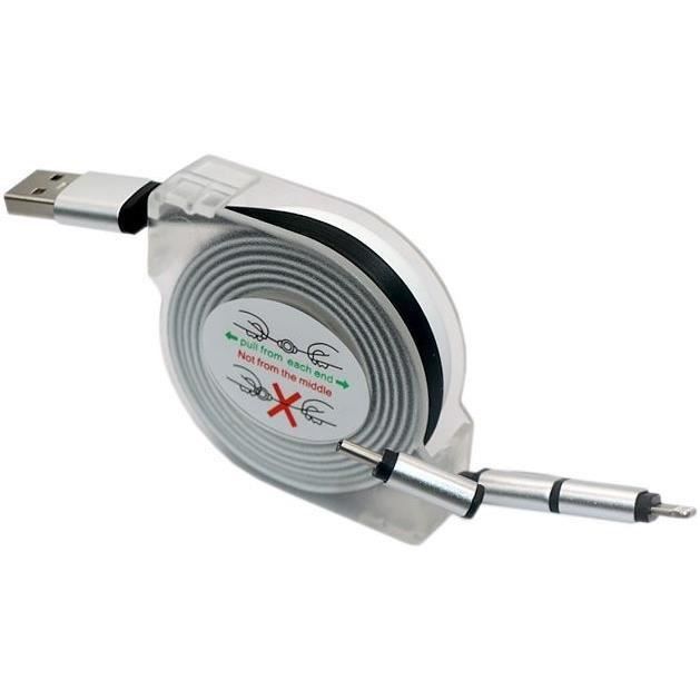 USB Cable Winder - GAO - 3-in-1, 2m, Fast Charging