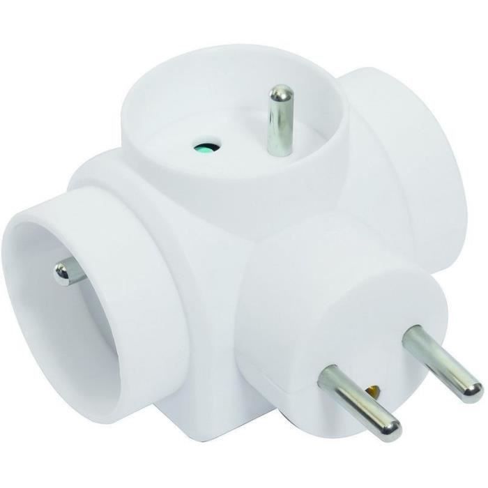 Triplite - GAO - 3x16A - White, NF compliant