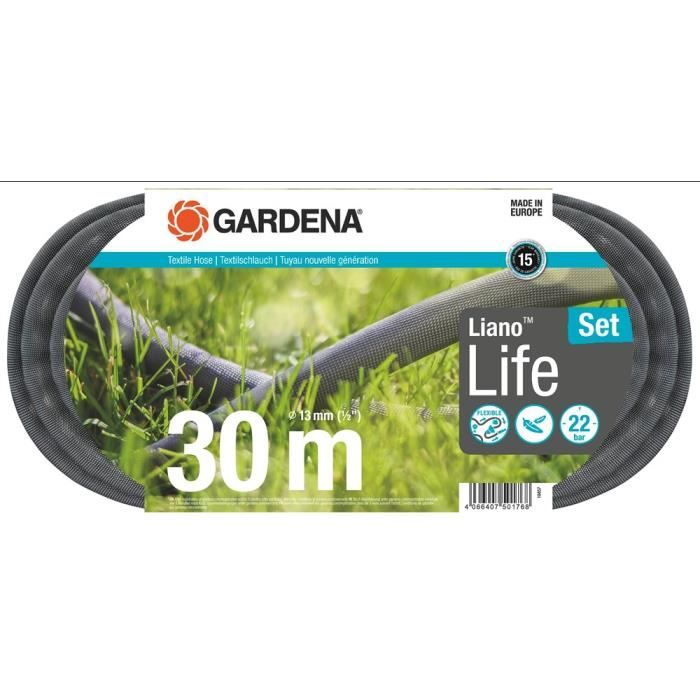 LIANO  LIFE 30M hose kit - Pressure resistance: 22 bar - Length: 30m Ø int. 13 mm - 18457-20