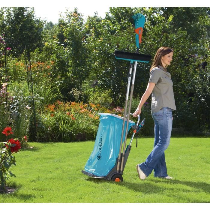 GARDENA Mobile garden cart-Metal frame-Adjustable bag height-entirely waterproof-70kg max-(232-20)