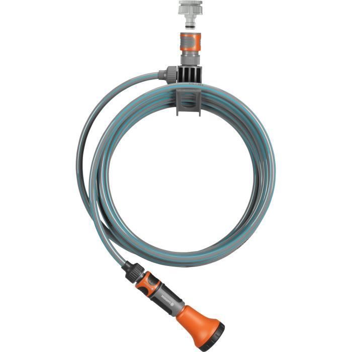 Spiral hose with integrated support - for balconies and terraces - 7.5 m
