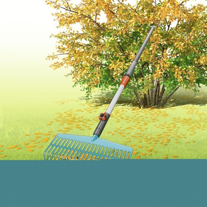 Gardena Téléscopic Manche 90cm -145cm Combisystem | Tool support | Several adjustable sizes | Guaranteed 25 years (03719-20)