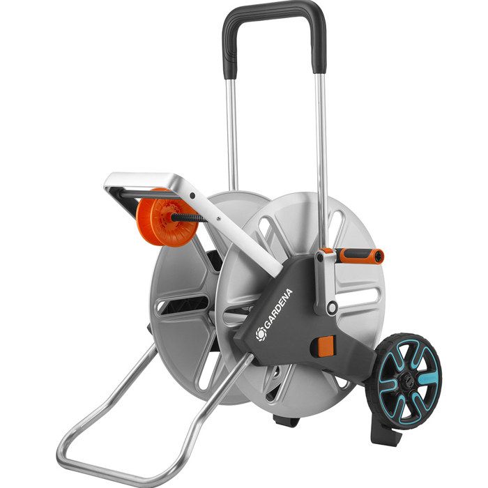 GARDENA AquaRoll L Easy Metal Wheeled Hose Reel