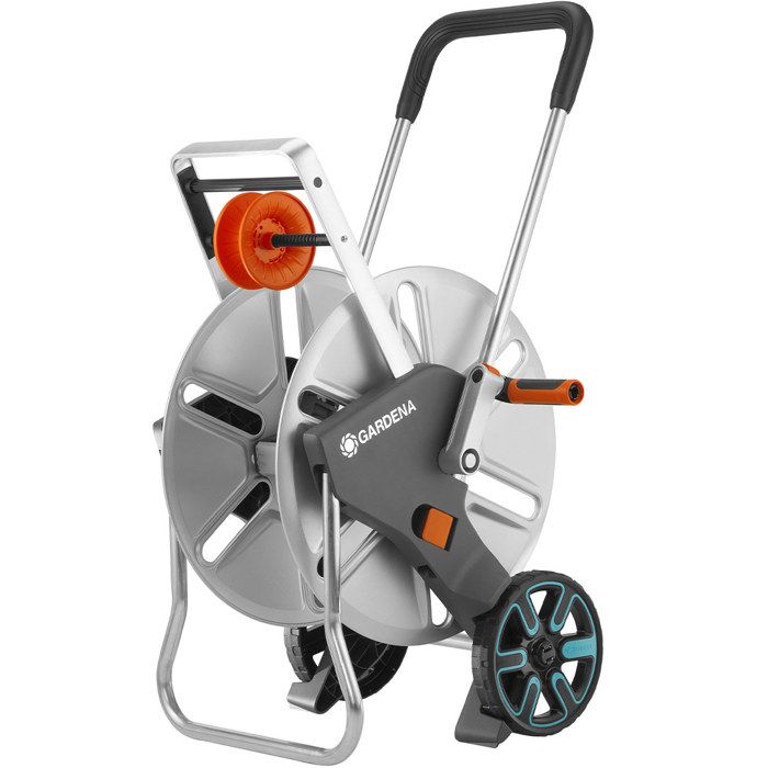 GARDENA AquaRoll L Easy Metal Wheeled Hose Reel