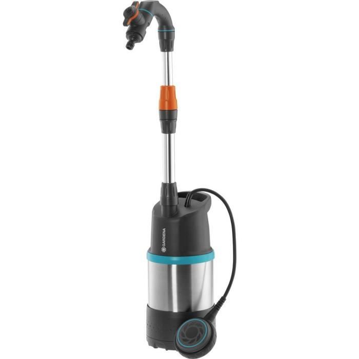 Gardena pump for rainwater collector 4700/2 stainless steel 550W Bit 4700L/H & pressure 2.5 bar - 5 year warranty