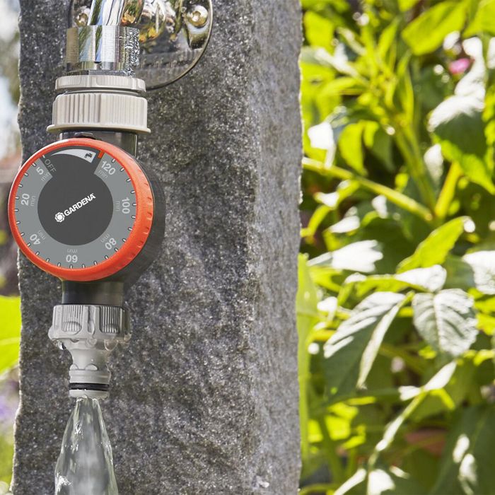 Gardena Watering timer-Micro-Drip system-Pressure 12 bar max-weather resistant-works without battery (1169-20)