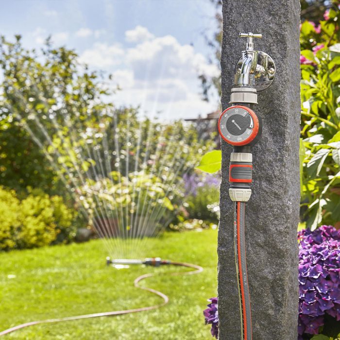 Gardena Watering timer-Micro-Drip system-Pressure 12 bar max-weather resistant-works without battery (1169-20)